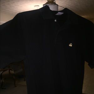 Brooks Brothers Performance Polo Black Medium